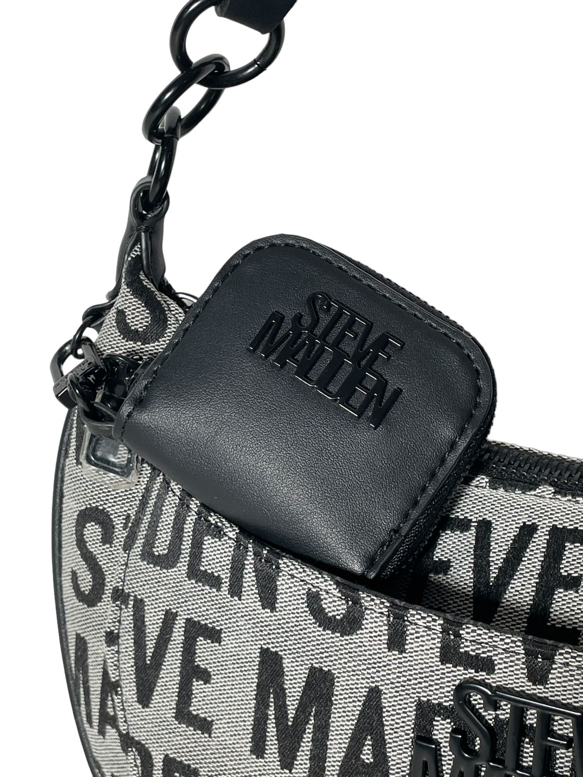 Bolsa Steve Madden Gris con Monedero